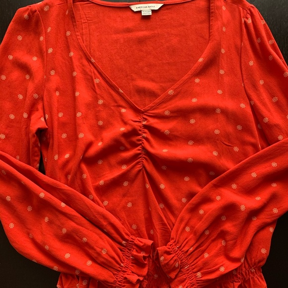 Red cropped top - Picture 1 of 1